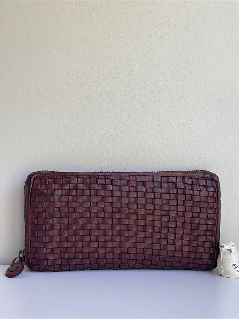 Ashwood Woven Genuine Leather Wallet